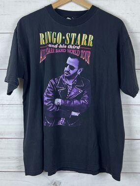 Vintage 1995 Ringo Starr And His All Starr Band T Shirt Mens Size Large